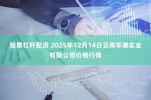 股票杠杆配资 2025年12月14日云南华潮实业有限公司价格行情